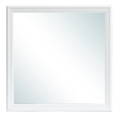 Eduardo Solid And Engineered Wood Flat Wall Mirror