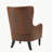 Adetola 27" Wide Polyester Wingback Chair-54491620
