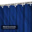 Rideau de douche abstrait abstrait en toile grunge rouge avec 12 crochets-852823059