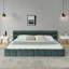 Lit tapissier en chenille-195232325