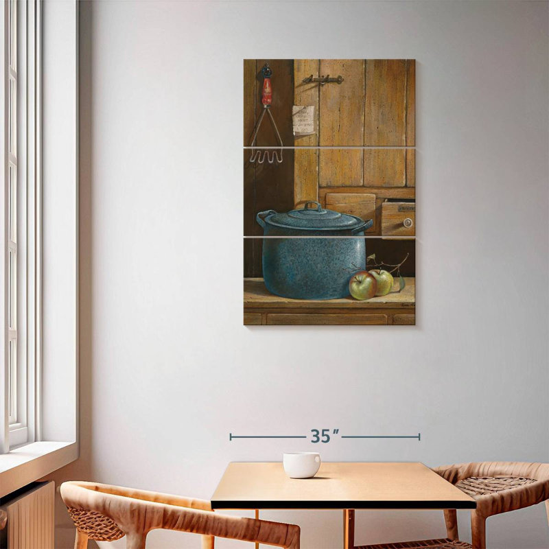 Senne Apple Dumplings, 57" H x 36" W
