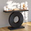 Console moderne 40 "- Base géométrique sculpturale-1510336483