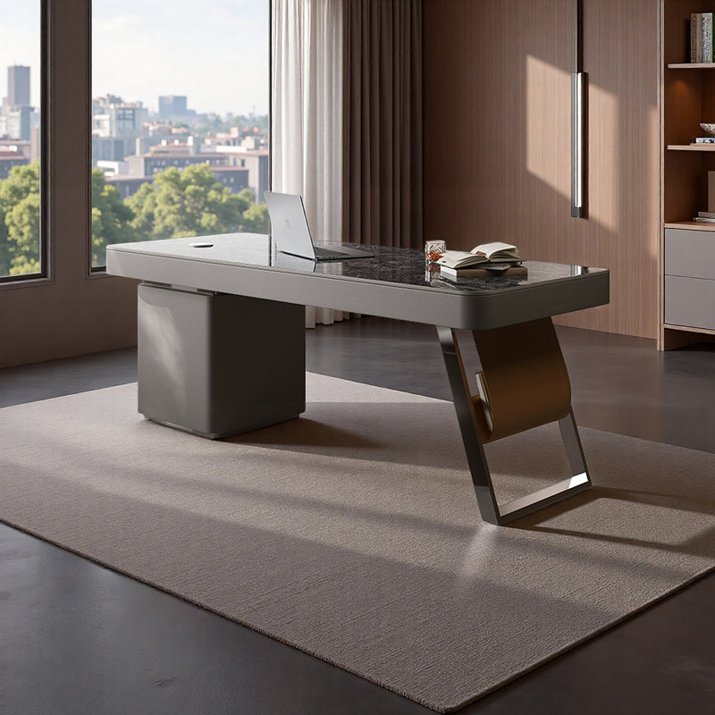 Orwhin Computer Desk, 29.92" H x 70.86" W x 27.55" D