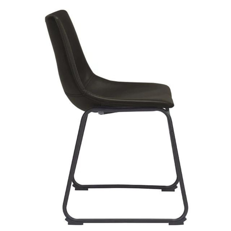 Chaise d'appoint Meritt, Noir