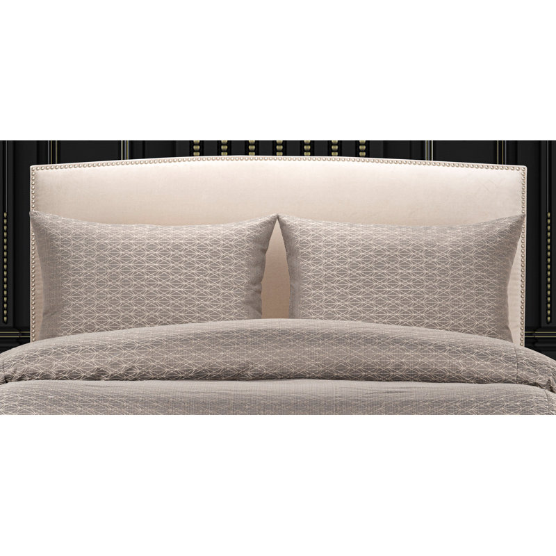 Star Attraction Bed Sham, Queen, Nickel