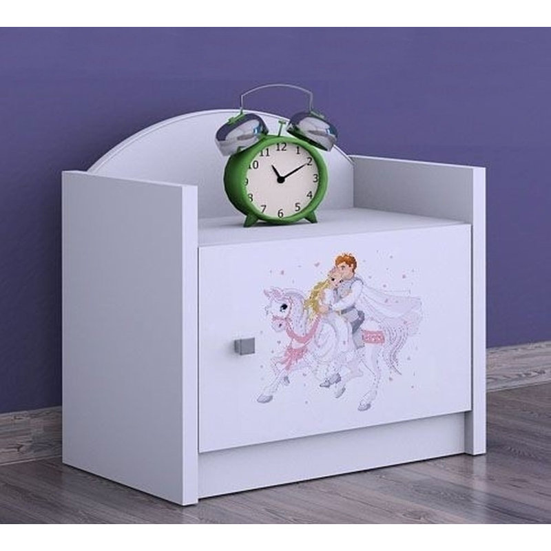 Munro Nightstand, White