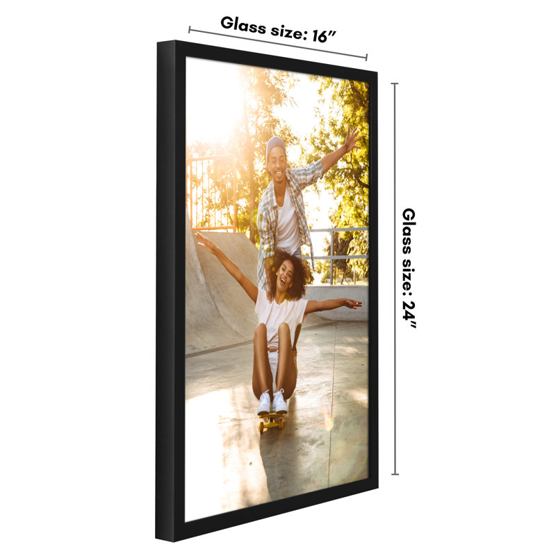 Cadre photo Americanflat, Noir, 16 po x 24 po