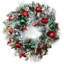 The Holiday Aisle® 30" General Store Frosted Wreath with LED Lights