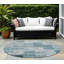 Tapis d'intérieur rond 8 pi