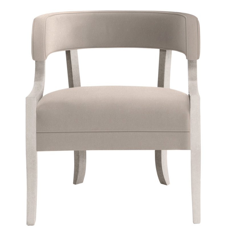 Thom Filicia Home 25"Otisco Chair, Dove Gray, Jiggles Fawn