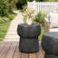 Outdoor Side Concrete Table for Patio Indoor Outdoor