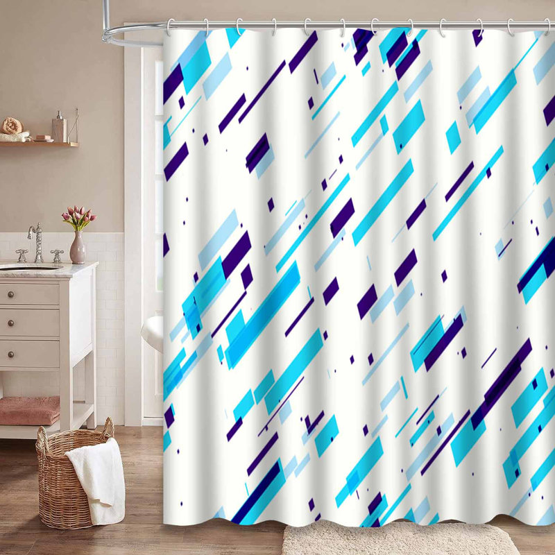 Rideau de douche Light Neon, L 72 po x l 78 po