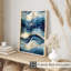 «Abstract Flow Elegance II», reproduction d'art moderne sans cadre-537660367
