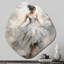 Art mural asymétrique contemporain contemporain en forme de nébuleuse de danse-1054824454