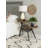 Barneys Solid Wood Top End Table-1788391013
