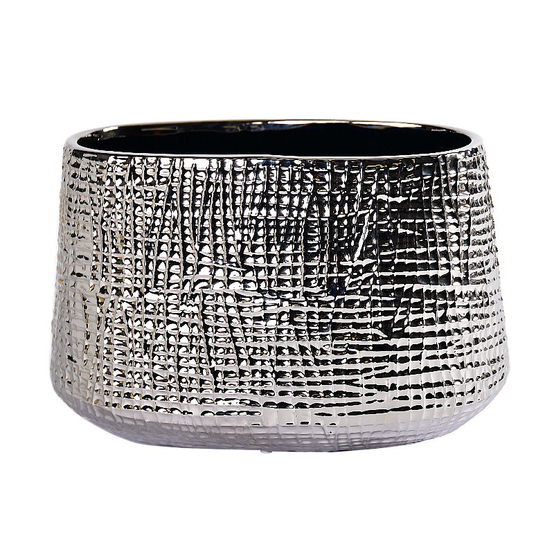 Vase de table en céramique Raphaela, Argent