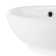 Symple Stuff Elmhur 19.68'' White Ceramic Circular Bathroom Sink with Overflow