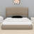 Upholstered Low Platform Bed Frame-508741716