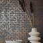 City Romance Collection Stippled Geometric Wallpaper Roll-465343597