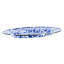 Cobalt Swirl Handmade Enamelware Platter