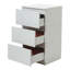 32cm W Solid Wood Bedside Table