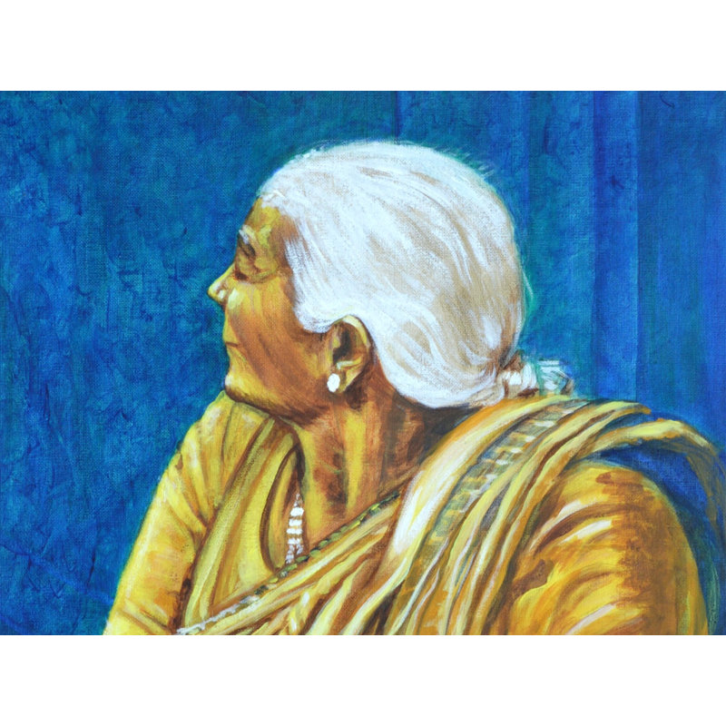 Âge d'or - peinture acrylique | Acrylique sur toile | Par Usha Shantharam