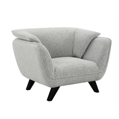 Nayeli Light Grey Boucle Chair