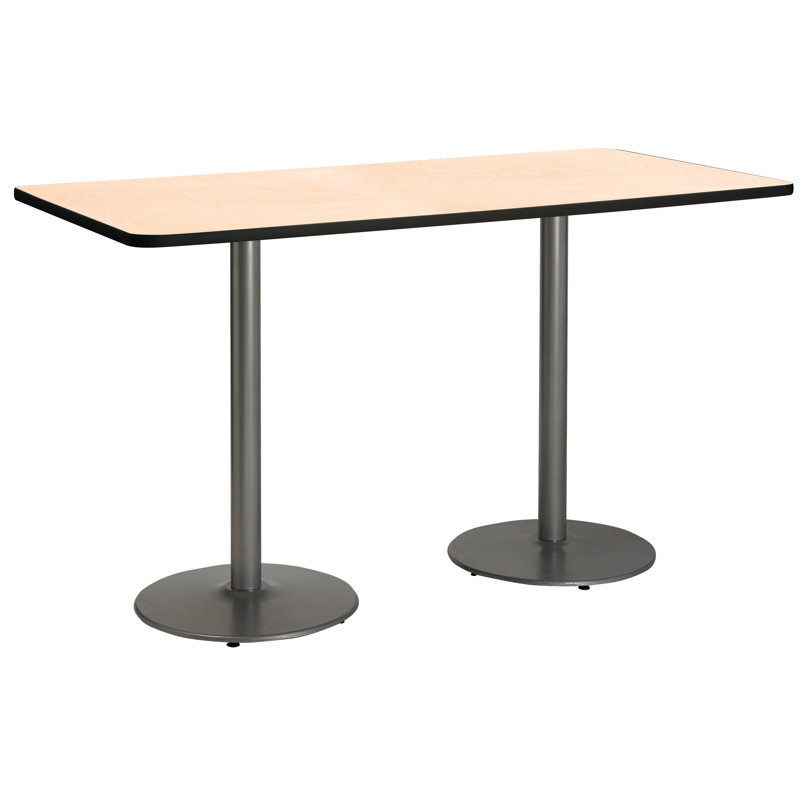 Table de salle de repos 72 "L, Naturel, H 42 po x l 30 po x L 72 po
