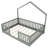 Full Wooden Montessori Floor Bed with High Rails and LED Light for Kids – Safe Low Profile Sleep,Gray-807741358-807741355