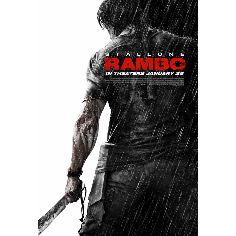 Rambo, H 24 po x l 16 po