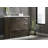 Curly Free Standing Modern 42" Rectangular Single Bathroom Vanity Set with Drawers and Doors