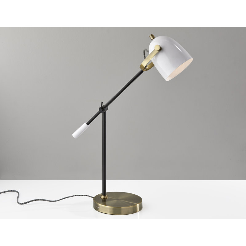 Lampe de bureau 18,5 po avec usb Baileyton