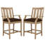 Tabouret de bar avec coussin H 46,8 po x l 25,4 po Samya-636227647