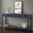 Dishaun 60" Wood Console Table Long Sofa Table with 3 Drawers-1807834446