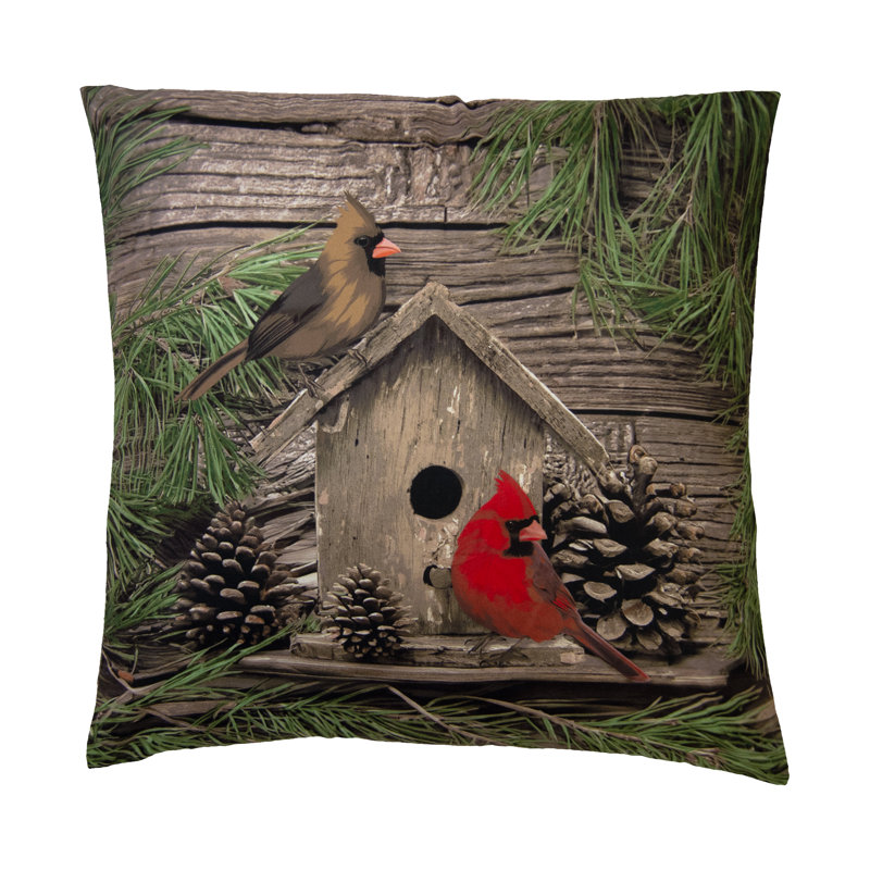Donna Sharp Cardinal Pine 2pc Pillow Set