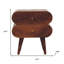 Table de chevet en bois massif Villegas