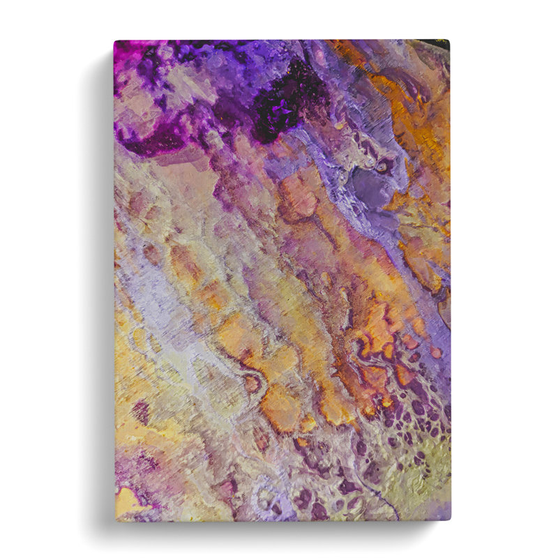 Raise Your Hands Abstract - Wrapped Canvas Print, 50cm H x 35cm W x 3cm D