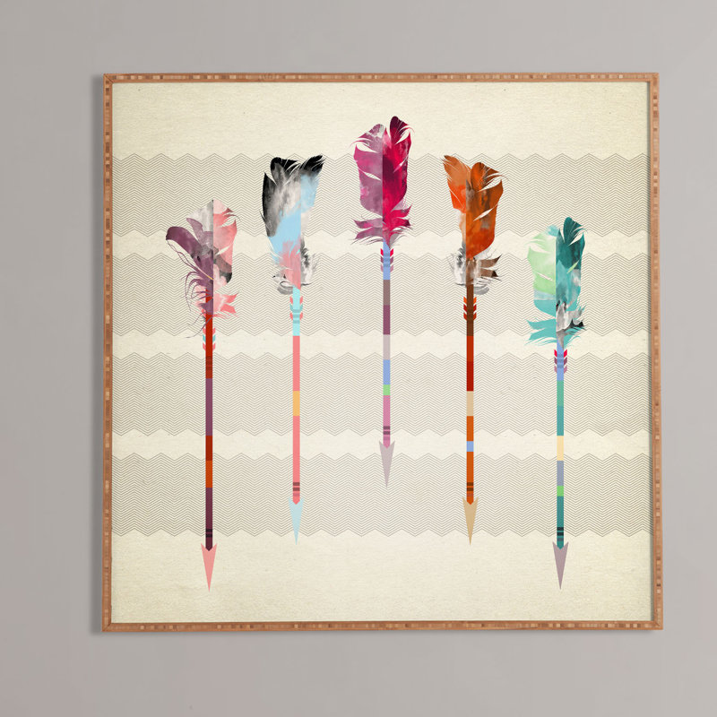 " Feathered Arrows " by Iveta Abolina