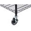 48" W x 18" D x 77" H 6 Tier Wire Shelving with Wheels-283684354