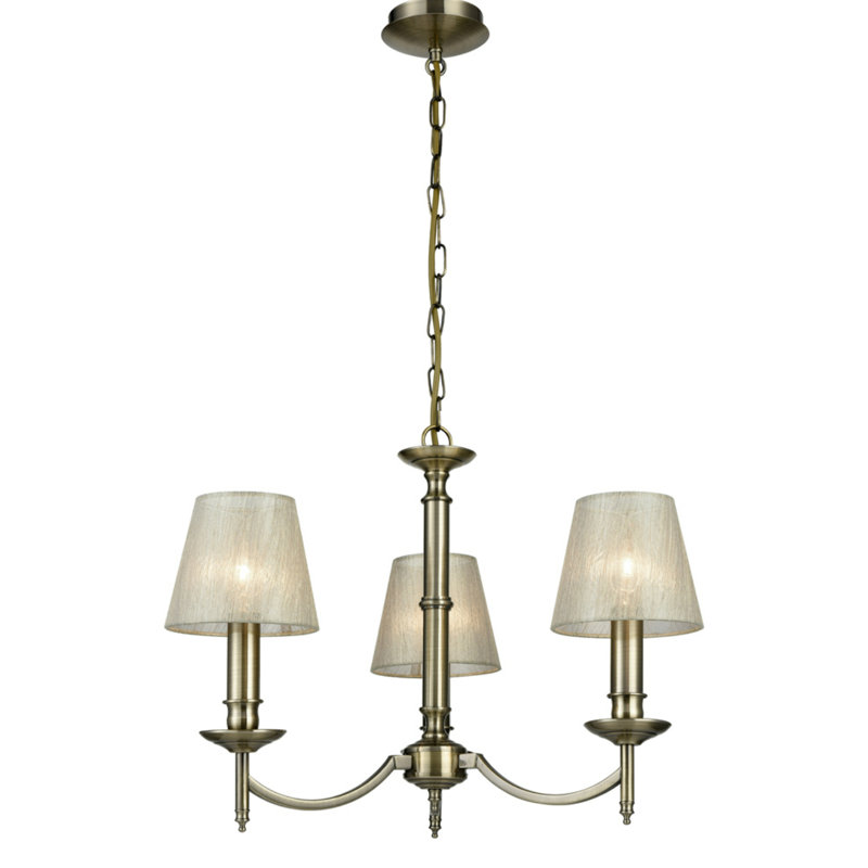 Wellman 3 - Light Shaded Chandelier