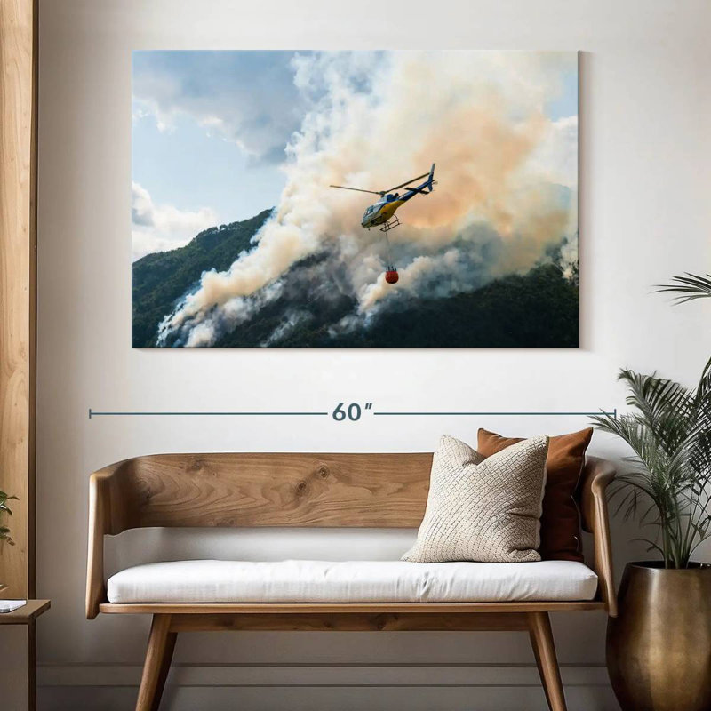 Lelar Fire Rescue, 34" H x 51" W