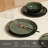 ALOFMO Oynx 12 Piece Stoneware Dinnerware Set, Service for 4-116447324