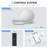 84/96 Inch Industrial Ceiling Fan with Lights and Remote, with 8 Aluminium Blades,Works with Alexa-201052635-199098290