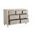 Harleen Solid Wood 57'' W 7 - Drawer Dresser-995489155