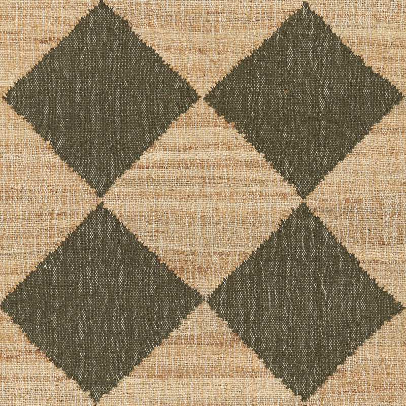 Erin Gates by Momeni Orchard Court Green Hand Woven Wool and Jute Area Rug, Runner 2'3" X 8'