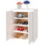 6 Pair Solid Wood Shoe Storage Cabinet-1356466041