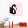 Black Flamingo by Paul Fuentes - Print on Canvas