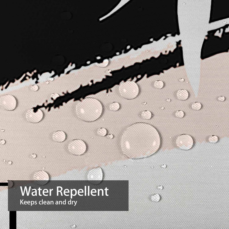 Rideau de douche Contemporary, L 72 po x l 84 po