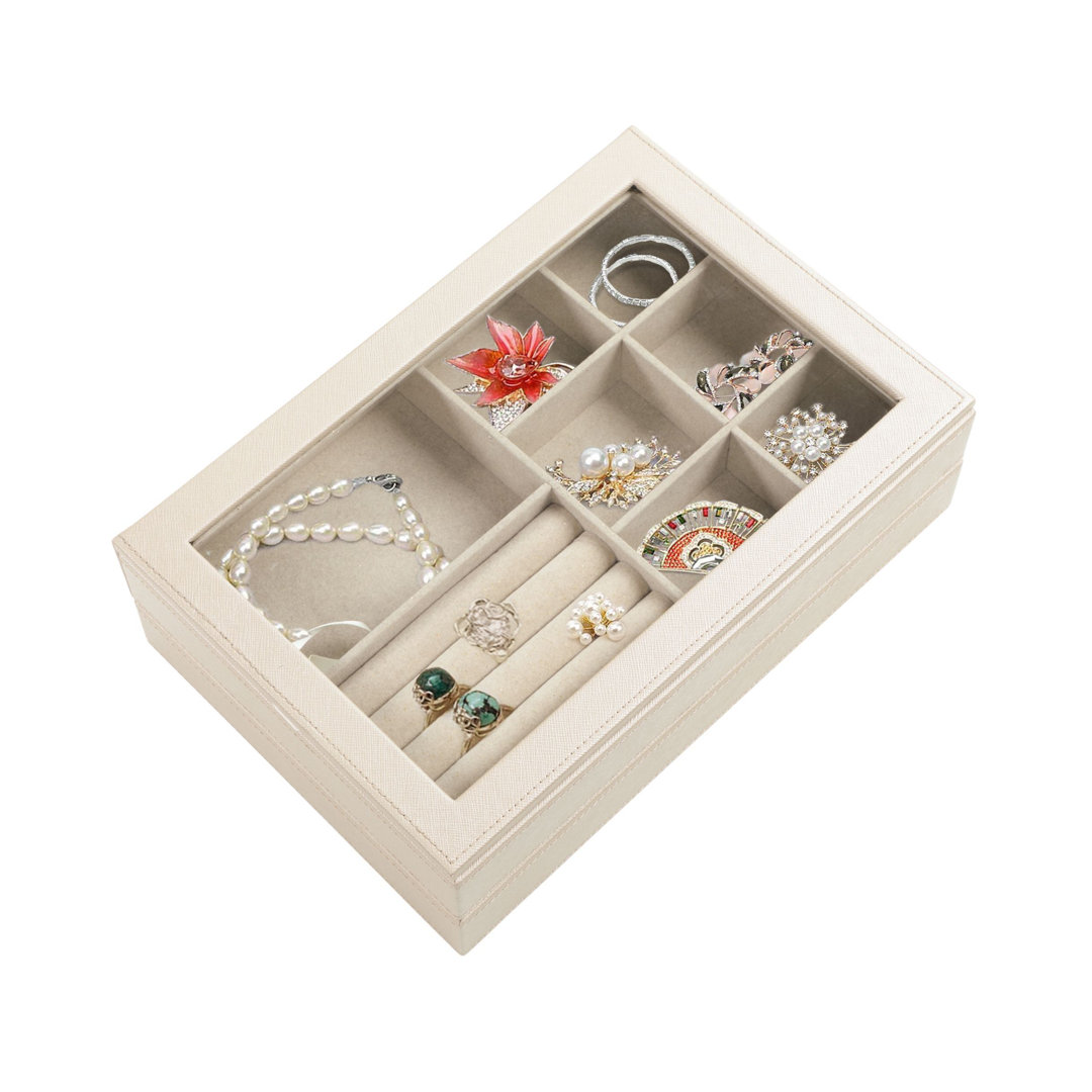 Jaclyn Stackable Jewelry Tray Ebern Designs