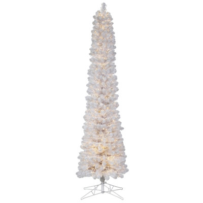 10' Lighted Pine Christmas Tree